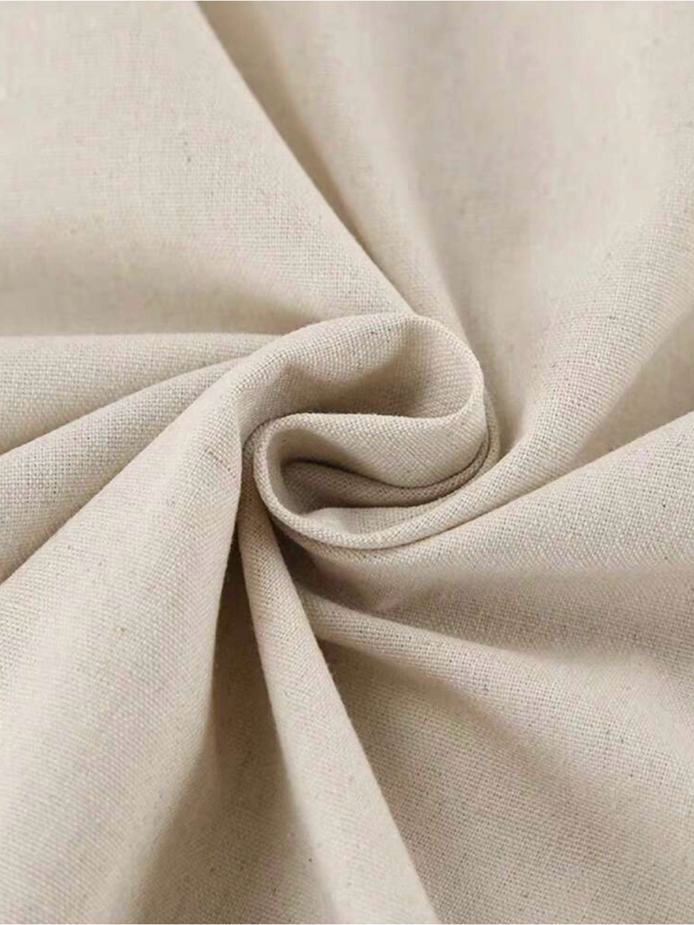 NEW Beige Linen Strapless Maxi Dress - Picture 3 of 12